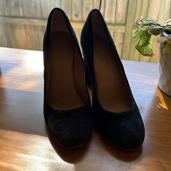 J. Crew Factory Shoes - J.Crew Factory Block Heel Pump Black‎ sz 6